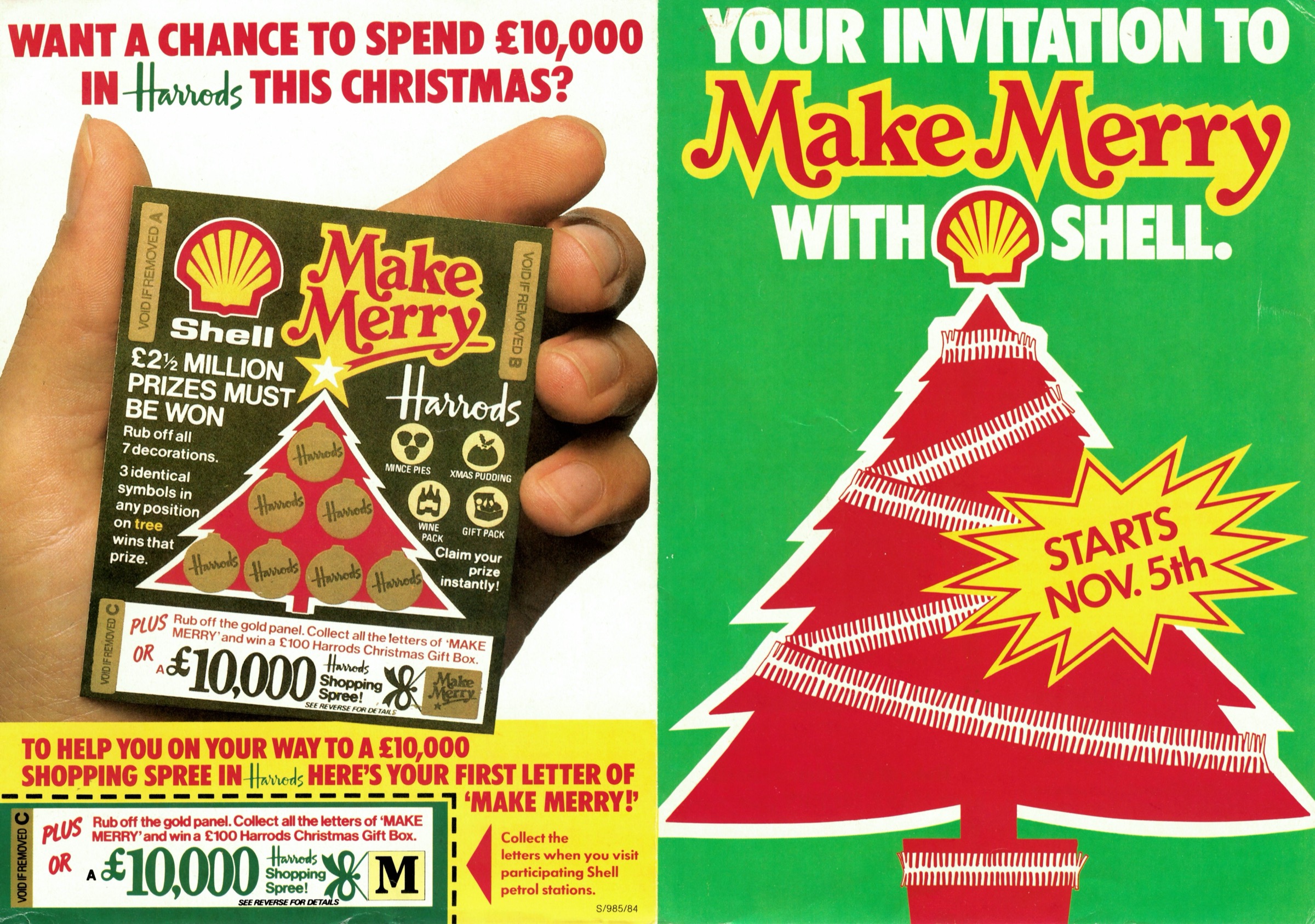 Shell Make Merry promotional material