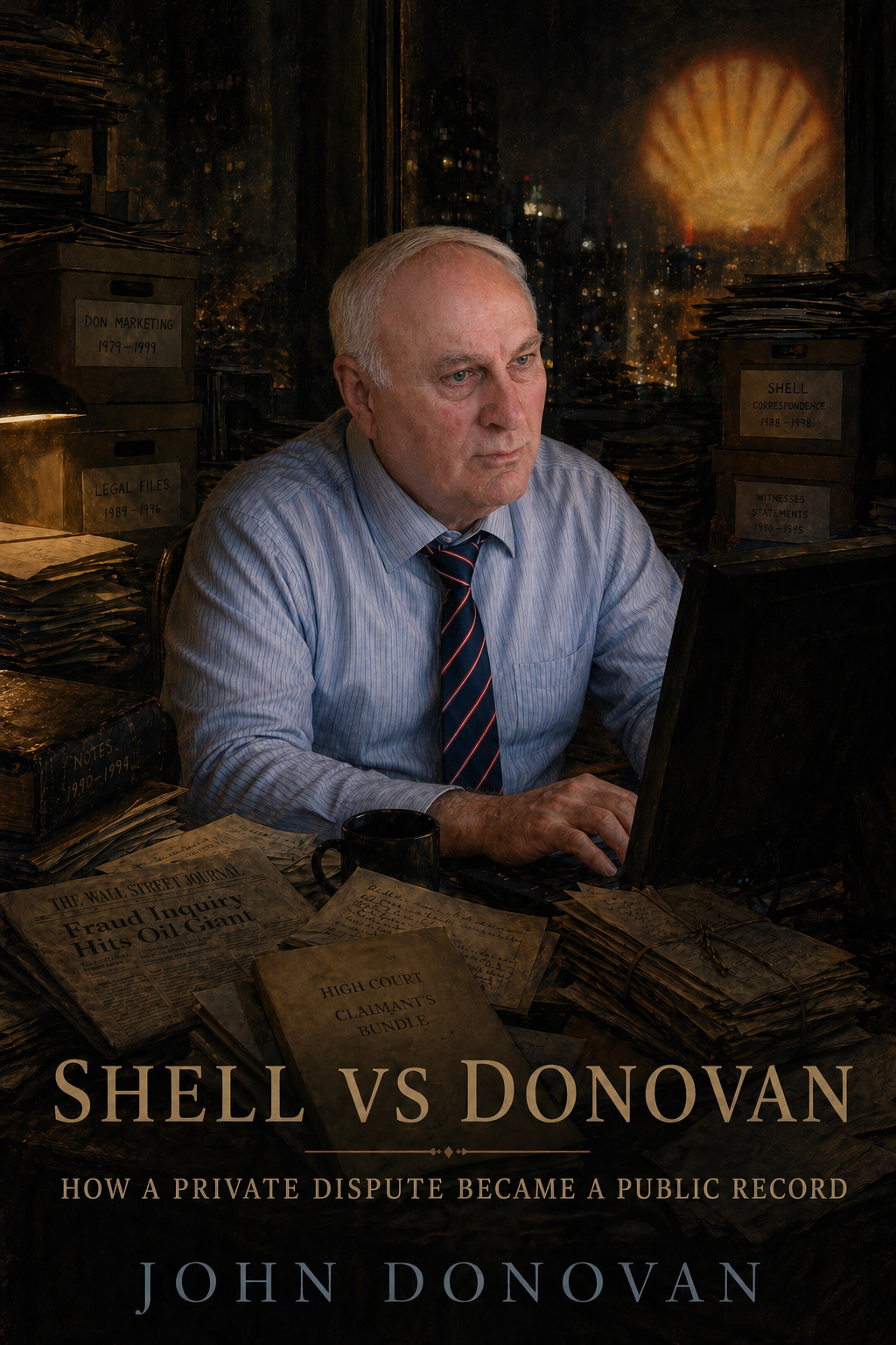 Shell vs Donovan front cover